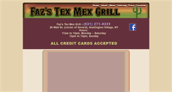 Desktop Screenshot of faztexmex.com